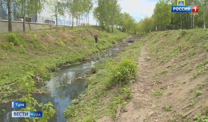 В Туле приводят в порядок Рогожню