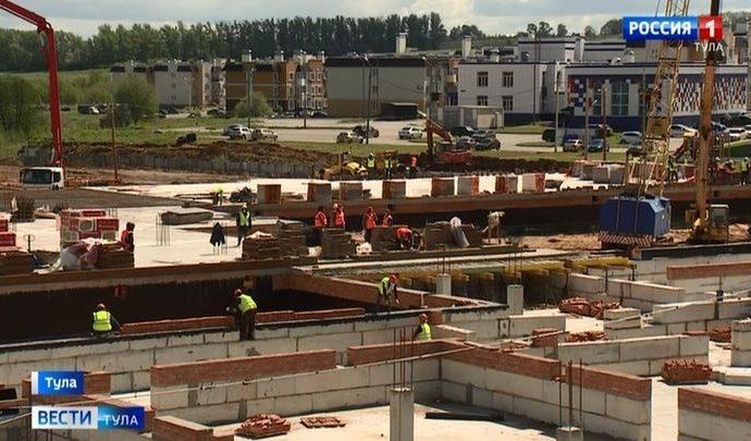 Школу на 600 мест в Туле планируют достроить в этом году