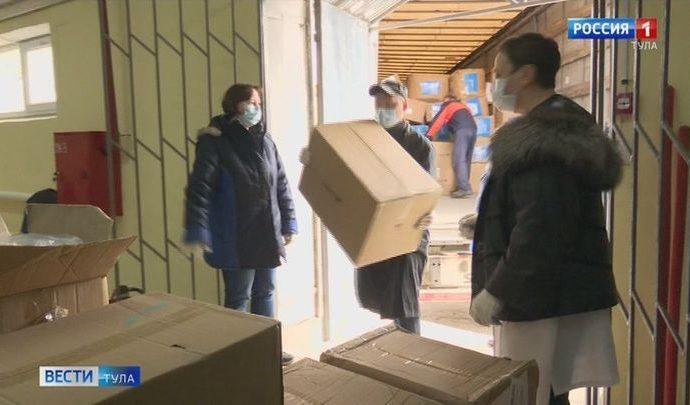 В Тульской области обеспечен достаточный запас средств индивидуальной защиты для медиков