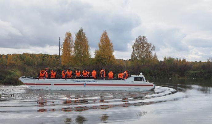 За 55 лет подразделения Тульского центра МЧС спасли более 10 тысяч человек
