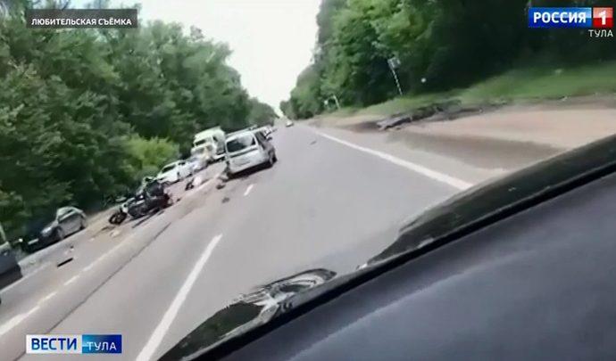 В Тульской области мотоциклисты более 800 раз нарушили ПДД