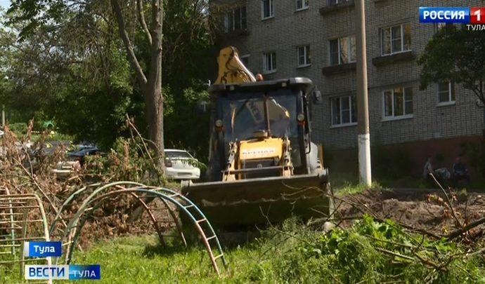 60 дворов предстоит благоустроить в Туле за сезон