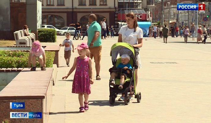 ПФР выплатил тульским семьям 1 млрд. 779 млн. рублей