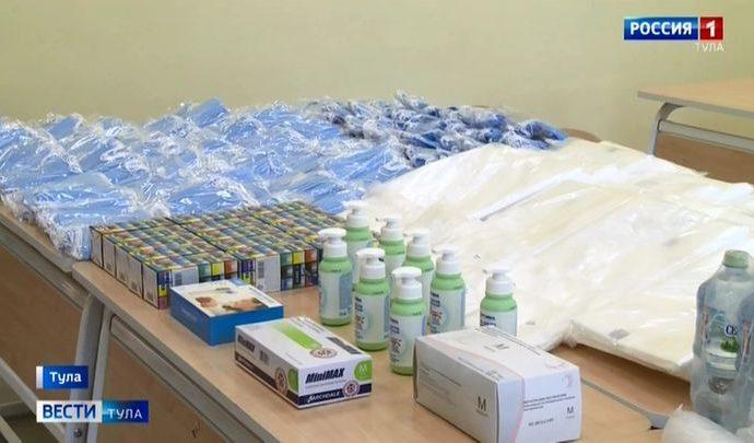 На тульские избирательные участки завезли всё для безопасного голосования