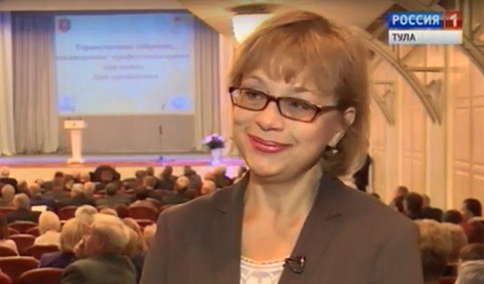 Редактор ГТРК «Тула» Ирина Зарубина отметила свой юбилей