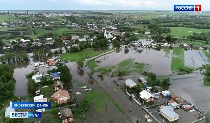 Село Дедилово затопило
