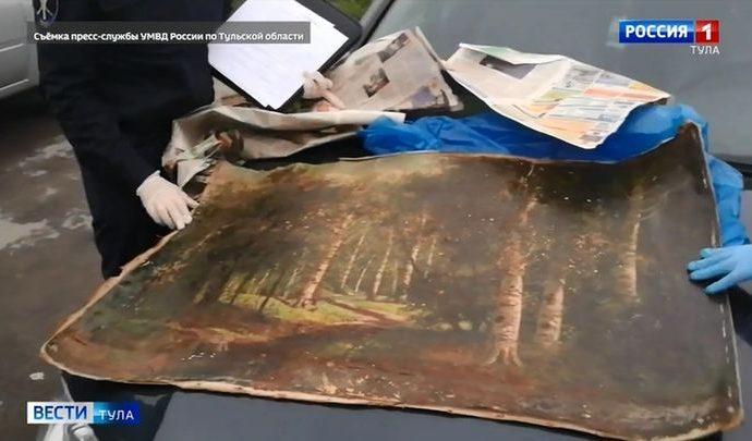 Тульские полицейские сорвали продажу картины якобы кисти Шишкина