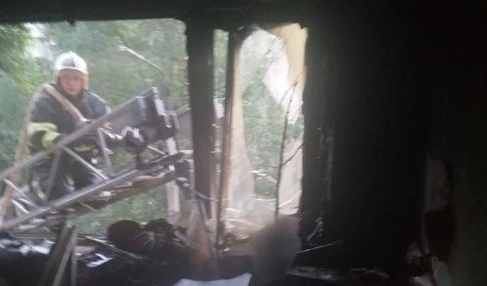 На Мезенцева в Туле в пожаре пострадали 8 человек