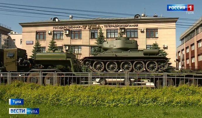 На параде в Туле места для ветеранов оборудуют защитными экранами