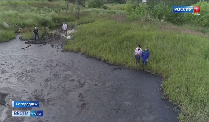 Жители Богородицка опасаются массового отравления
