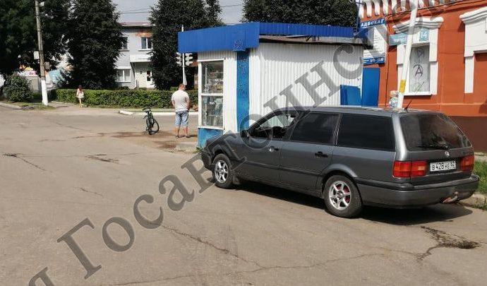 В Богородицке подросток на велосипеде угодил под машину