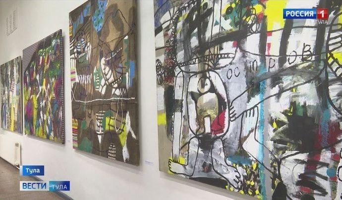 В выставочном зале Тулы открылась юбилейная выставка Олега Ланга