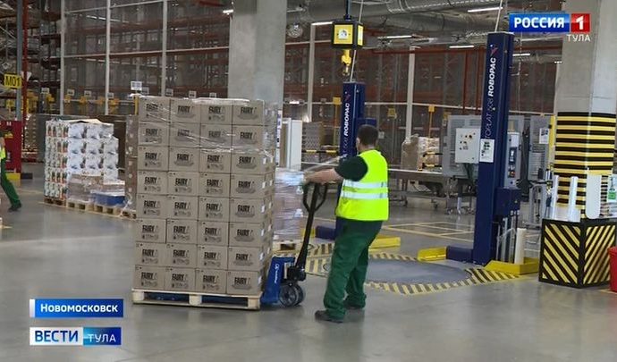 В Новомосковске инвесторы построили крупнейший в Европе логистический центр