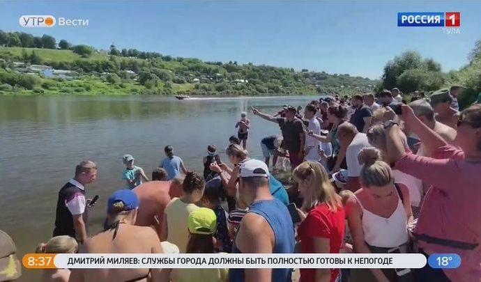 В Оку выпустили уникальную стерлядь