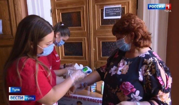 Тульская «Молодёжка ОНФ» помогает в организации голосования