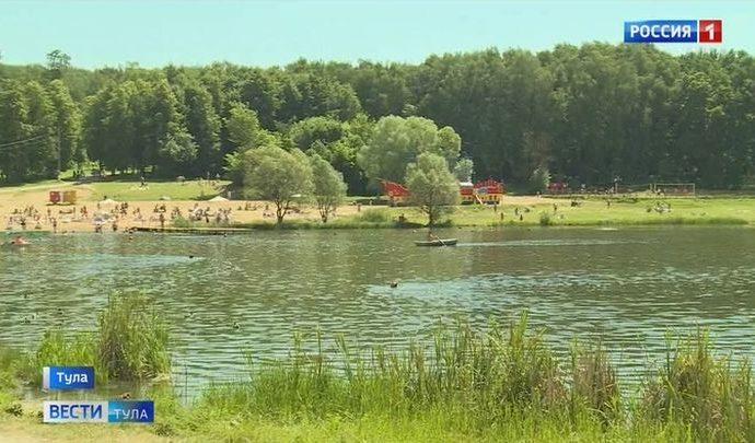 На пляже в Центральном парке Тулы установят ещё одну спасательную вышку