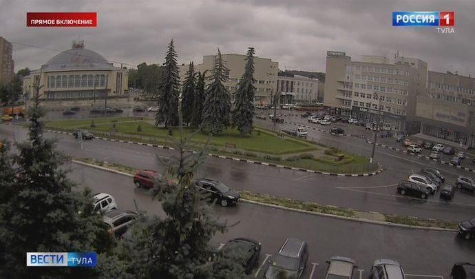 В Тульской области прогнозируются ливни, грозы, усиление ветра