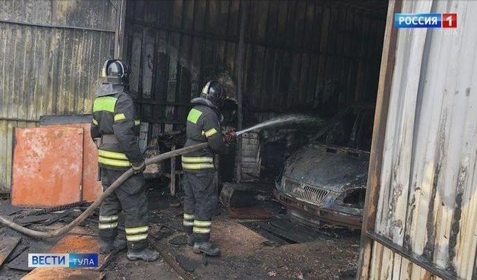 В Туле за сутки сгорели три автомобиля