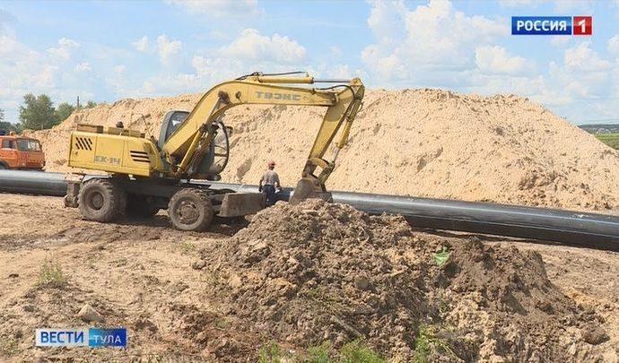 В Ясногорском районе продолжаются работы по программе «Чистая вода»