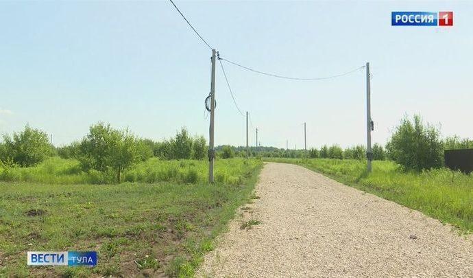 Участки для многодетных в северной части Заречья обзаводятся инфраструктурой