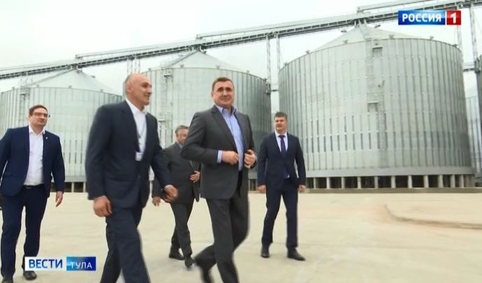 В Венёве Алексей Дюмин оценил ситуацию с хлебом и зрелищами