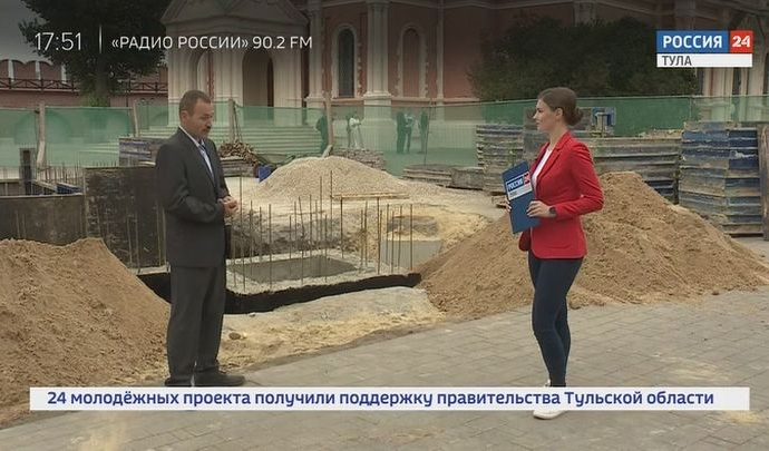 Археологическое окно в Тульском Кремле может стать самым большим в России