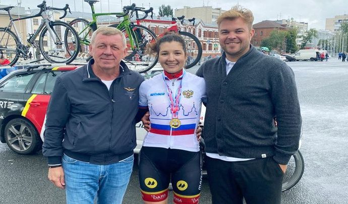 Тулячка Диана Климова стала чемпионкой России по велогонкам на шоссе