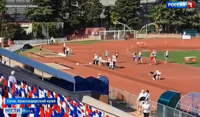 Тульский легкоатлет завоевал «бронзу» на соревнованиях в Сочи