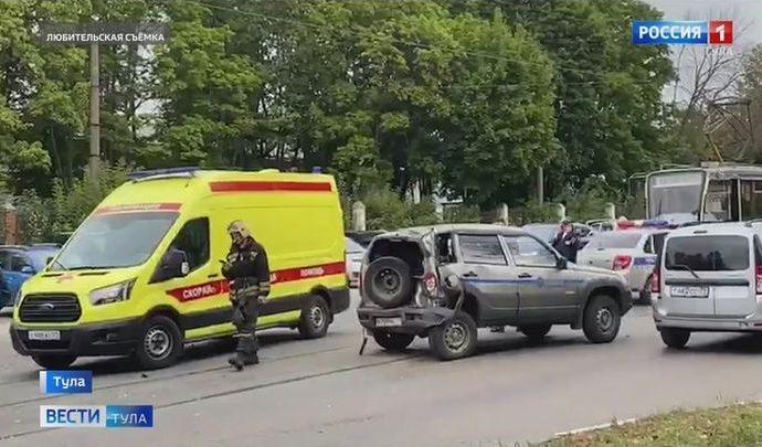 Утро в Туле началось с нескольких ДТП