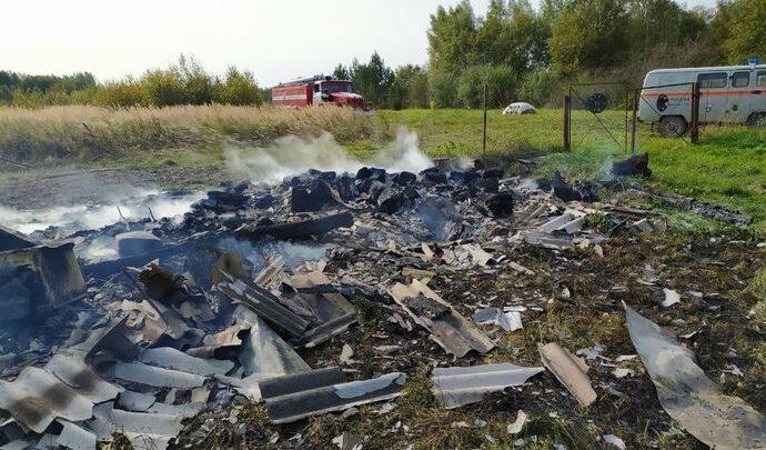 Житель деревни Сенцово погиб в огне