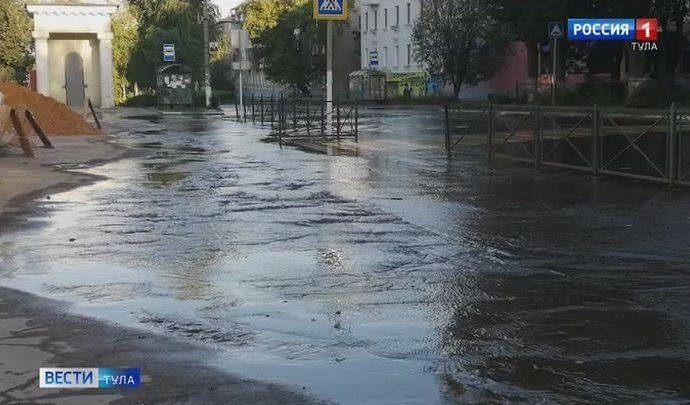 15 тысяч ясногорцев больше чем на сутки остались без воды