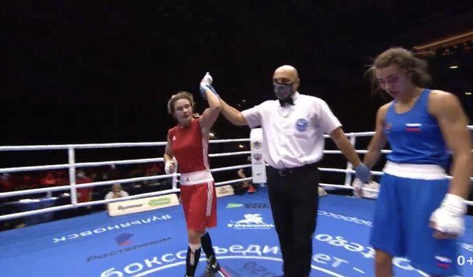 Тулячка Дарья Абрамова вышла в финал чемпионата России по боксу