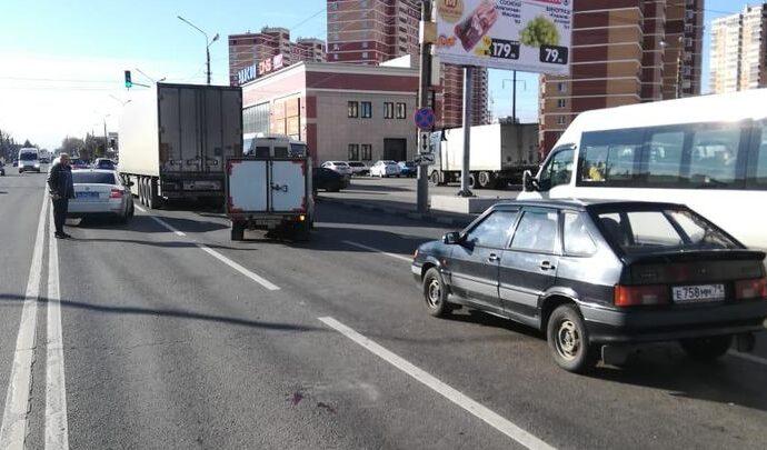 На проспекте Ленина пожилого туляка сбил грузовик