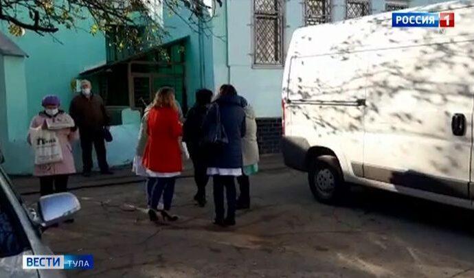 Эвакуация больницы в Туле: коробку обнаружил пациент