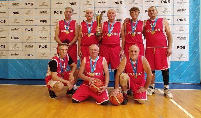 Тульские ветераны баскетбола завоевали «золото» и «серебро» чемпионата России