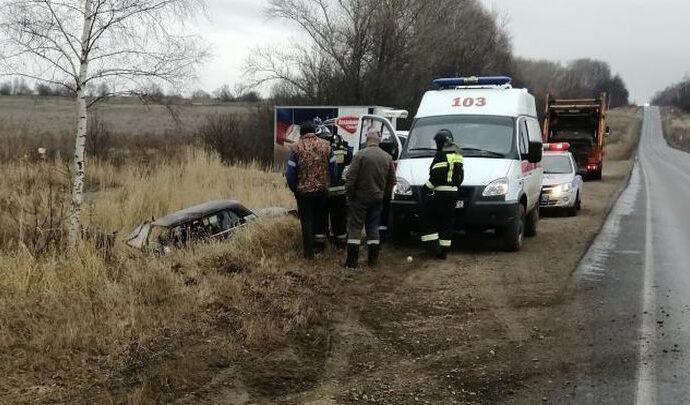В Кимовском районе водитель погиб после столкновения с деревом