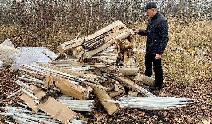В Кимовске землю отравляют опасные отходы