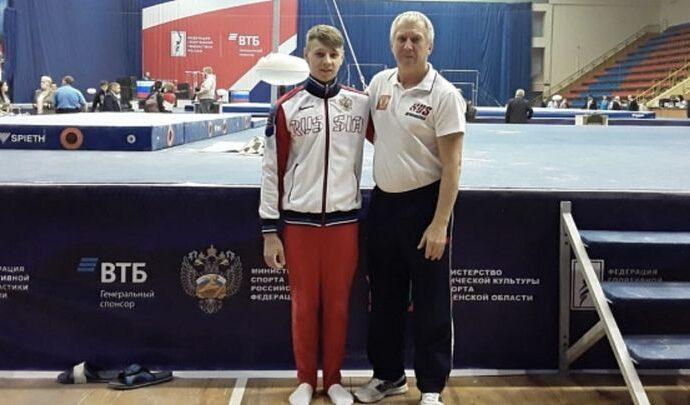 Тульский гимнаст Иван Шестаков - чемпион России