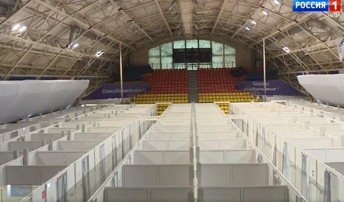 Госпиталь в манеже «Арсенала» начнут заполнять 20 декабря