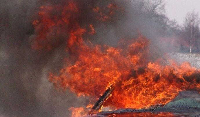 В Туле поджигатель машины получил 2 года условно
