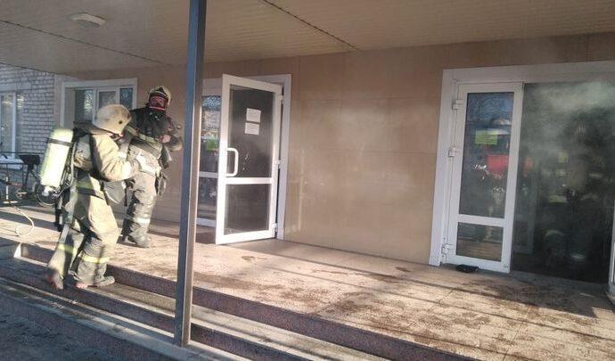 В Туле произошёл пожар в общежитии