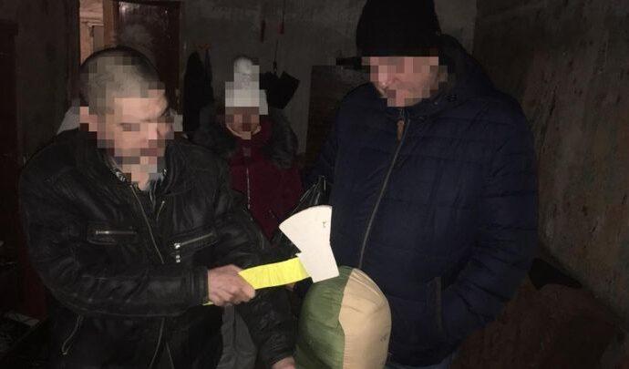 В Новомосковске мужчина был убит топором