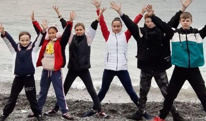 Юные новомосковские спортсмены провели сборы в Сочи