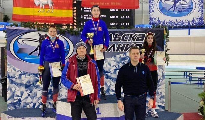 Студентка ТГПУ Анастасия Шацких - победительница первенства России по конькобежному спорту