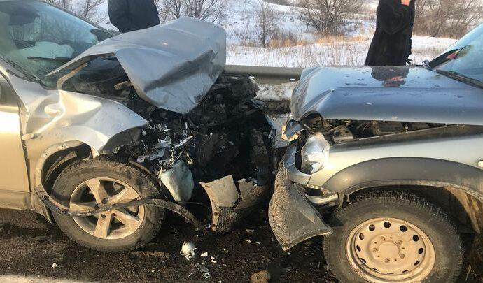 В Киреевском районе «встретились» «Chevrolet Niva» и «Nissan Qashqai»