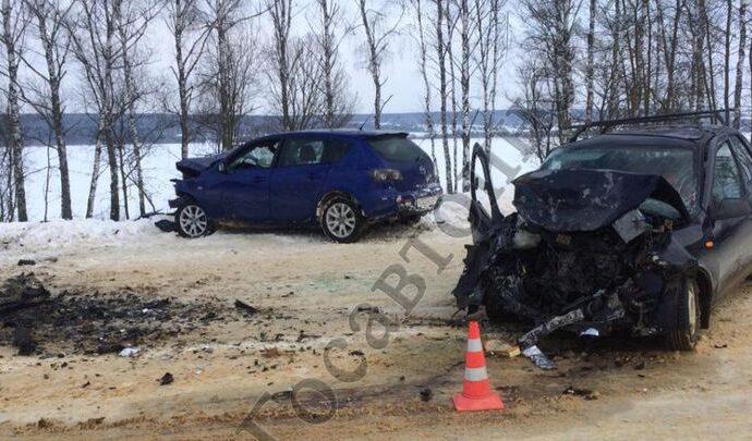 В Белёвском районе в ДТП погибла женщина