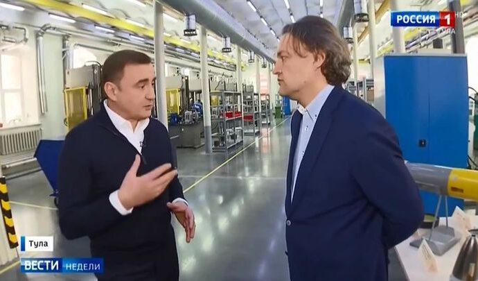 Алексей Дюмин рассказал о тульской оборонке на всю страну