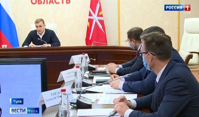 В Тульской области создан оперштаб по устранению последствий снегопада