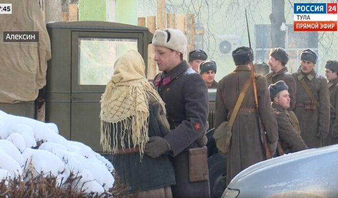 Алексинцы стали киноактёрами