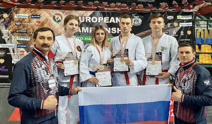 Тульские рукопашники стали чемпионами Европы